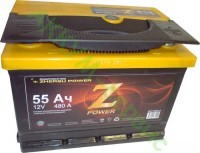 Аккумуляторная батарея Z-POWER 6СТ-55ALЗ - АККУМ-сервис, интернет-магазин аккумуляторов в Екатеринбурге
