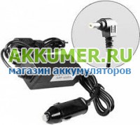 Зарядное устройство блок питания для ноутбука Acer 19.0V 3.42A 65Вт коннектор 5.5*1.7мм автомобильное TopOn TOP-AC07CC - АККУМ-сервис, интернет-магазин аккумуляторов в Екатеринбурге