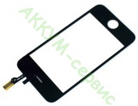 Тачскрин (сенсорное стекло) для Apple iPhone 3G - АККУМ-сервис, интернет-магазин аккумуляторов в Екатеринбурге