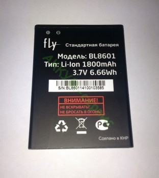 Аккумулятор BL8601 для смартфона Fly IQ4505 ERA Life 7  - АККУМ-сервис, интернет-магазин аккумуляторов в Екатеринбурге