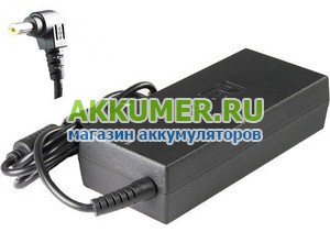 Зарядное устройство блок питания для ноутбука Acer 19.0V 3.42A 65Вт коннектор 5.5*1.7мм сетевое TopOn TOP-AC07 - АККУМ-сервис, интернет-магазин аккумуляторов в Екатеринбурге