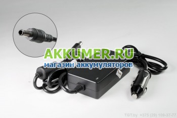 Автомобильное зарядное устройство АЗУ блок питания для ноутбука Samsung 19.0V 4.74A 90Вт коннектор 5.5*3.0мм с иглой TopOn TOP-SA04CC - АККУМ-сервис, интернет-магазин аккумуляторов в Екатеринбурге