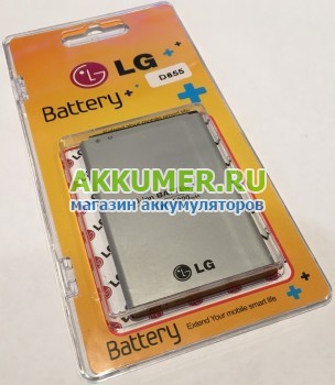 Аккумулятор BL-53YH для смартфона LG G3 D855 - АККУМ-сервис, интернет-магазин аккумуляторов в Екатеринбурге