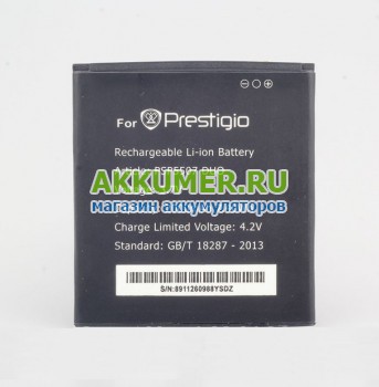 Аккумулятор PSP5507 DUO для смартфона Prestigio MultiPhone 5507  - АККУМ-сервис, интернет-магазин аккумуляторов в Екатеринбурге
