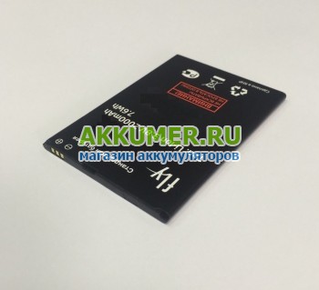 Аккумулятор 305878AR для смартфона SENSEIT A109 2000мАч фирмы Fly - АККУМ-сервис, интернет-магазин аккумуляторов в Екатеринбурге