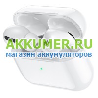 Беспроводные стерео наушники HOCO ES38 Bluetooth-гарнитура TWS в футляре определяется в iOS беспроводная зарядка в комплекте чехол - АККУМ-сервис, интернет-магазин аккумуляторов в Екатеринбурге