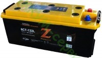 Аккумуляторная батарея Z-POWER 6СТ-132ALЗ - АККУМ-сервис, интернет-магазин аккумуляторов в Екатеринбурге