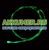 Кабель Lightning cable светящийся EC-48 - АККУМ-сервис, интернет-магазин аккумуляторов в Екатеринбурге
