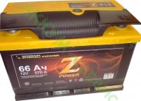 Аккумуляторная батарея Z-POWER 6СТ-66ALЗ - АККУМ-сервис, интернет-магазин аккумуляторов в Екатеринбурге