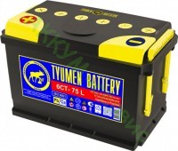 Аккумуляторная батарея TYUMEN BATTERY 6СТ-75L - АККУМ-сервис, интернет-магазин аккумуляторов в Екатеринбурге