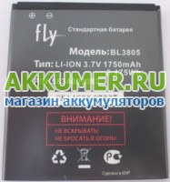 Аккумулятор BL3805 для смартфона Fly IQ4404 Spark  - АККУМ-сервис, интернет-магазин аккумуляторов в Екатеринбурге