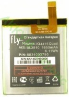 Аккумулятор BL3810 для смартфона Fly IQ4415 Quad ERA Style 3  - АККУМ-сервис, интернет-магазин аккумуляторов в Екатеринбурге