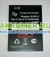 Аккумулятор BL8010 для смартфона Fly Nimbus 3 FS501  - АККУМ-сервис, интернет-магазин аккумуляторов в Екатеринбурге
