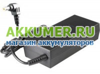 Зарядное устройство блок питания для ноутбука Acer 19.0V 3.42A 65Вт коннектор 5.5*1.7мм сетевое TopOn TOP-AC07 - АККУМ-сервис, интернет-магазин аккумуляторов в Екатеринбурге