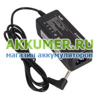 Зарядное устройство блок питания для ноутбука Asus 19.0V 1.75A 33Вт коннектор 4.0*1.35мм сетевое TopOn TOP-LT06 - АККУМ-сервис, интернет-магазин аккумуляторов в Екатеринбурге
