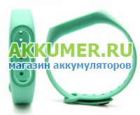 Ремешок для Xiaomi Mi Band 2 зеленый мятный - АККУМ-сервис, интернет-магазин аккумуляторов в Екатеринбурге