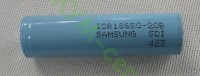 Элемент питания li-ion Samsung ICR18650-20B 2000мАч - АККУМ-сервис, интернет-магазин аккумуляторов в Екатеринбурге