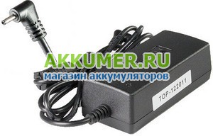 Зарядное устройство блок питания для ноутбука Asus 19.0V 2.1A 40Вт коннектор 2.5*0.7мм сетевое TopOn TOP-LT09 - АККУМ-сервис, интернет-магазин аккумуляторов в Екатеринбурге