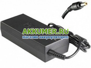 Зарядное устройство блок питания для ноутбука Asus 19.0V 2.37A 45Вт коннектор 3.0*0.7мм сетевое TopOn TOP-LT11 - АККУМ-сервис, интернет-магазин аккумуляторов в Екатеринбурге
