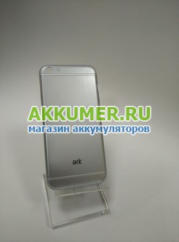 Задняя крышка для смартфона ARK Benefit i2 серебристая  - АККУМ-сервис, интернет-магазин аккумуляторов в Екатеринбурге