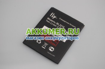 Аккумулятор BL3216 для смартфона Fly IQ4414 Evo Tech 3  - АККУМ-сервис, интернет-магазин аккумуляторов в Екатеринбурге